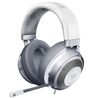 RAZER 雷蛇 北海巨妖 水银版 耳罩式头戴式降噪有线耳机 白色 3.5mm