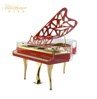 Bluthner 博兰斯勒 水晶三角钢琴定制Crystal HIVE/190cm
