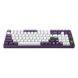 IQUNIX F96-Joker 100键 有线机械键盘 紫色 Cherry红轴 无光