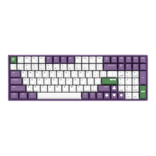 IQUNIX F96-Joker 100键 有线机械键盘 紫色 Cherry红轴 无光