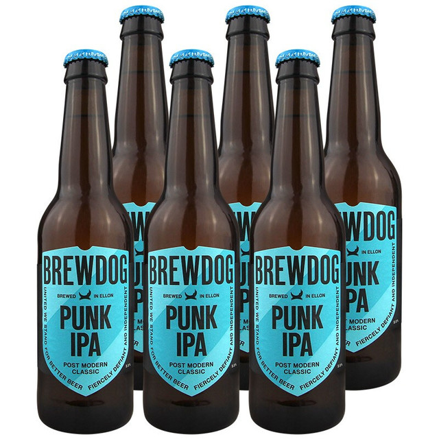 BREWDOG 酿酒狗 国产朋克IPA啤酒 330ml*6瓶