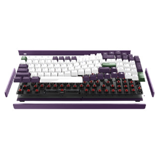 IQUNIX F96-Joker 100键 有线机械键盘 紫色 Cherry红轴 RGB