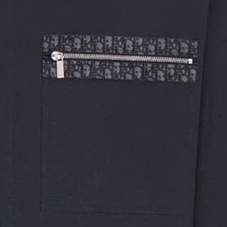 Dior 迪奥 Oblique 男士长袖衬衫 023C553A4816_C589 蓝色 39