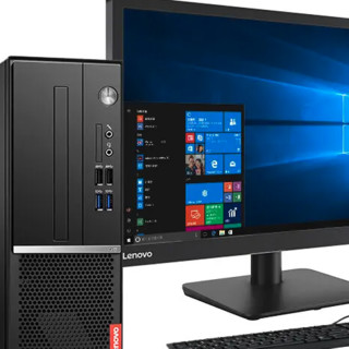 Lenovo 联想 扬天 M4000s 八代酷睿版 商用台式机 黑色 (酷睿i5-8400、2G独显、8GB、128GB SSD+1TB HDD、风冷)