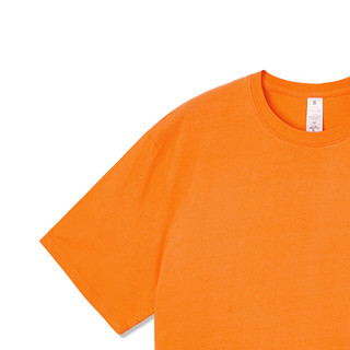 BFDQJS 邦乔仕 男女款圆领短袖T恤 无限好运款 橙色 XXL