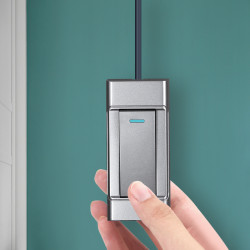 aokola奥科朗床头开关手捏明装床头小开关面板双控老式卧室床头灯开关