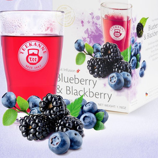TEEKANNE 德康纳 水果饮 蓝莓黑莓味 50g