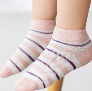 CHANSSON 馨颂 U028F 儿童袜子 5双装 纯真微笑款 6-8岁(脚长15-19cm)