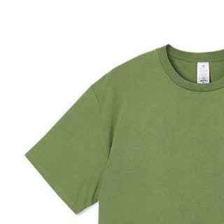 BFDQJS 邦乔仕 男女款圆领短袖T恤 元气满满款 果绿色 XL