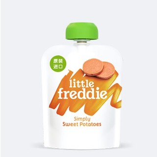 LittleFreddie 小皮 果泥 法版 1段 甜玉米味 70g*2袋+甘薯味 70g+2段 豌豆味 70g*2袋+西班牙版 3段 粉红女王苹果味 70g*2袋