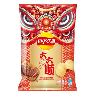 Lay's 乐事 马铃薯片 德克萨斯烧烤味 75g