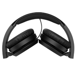 PHILIPS 飞利浦 H4105 耳罩式头戴式降噪有线耳机 深沉黑 3.5mm