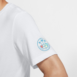 NIKE 耐克 DRI-FIT ''COAST 2 COAST'' 男子运动T恤 CQ7256-100 白色 S