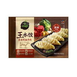 bibigo 必品阁 浓香黑椒牛肉王水饺  600g