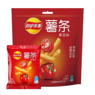 Lay‘s 乐事 马铃薯条 番茄味 18g*5袋