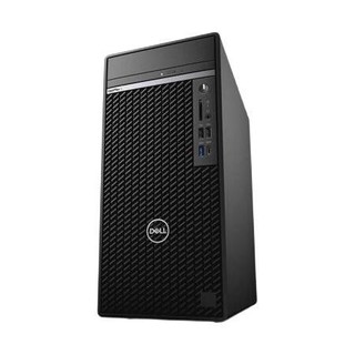 DELL 戴尔 OptiPlex 7080 MT 奔腾版 23.8英寸 商务台式机 黑色 (奔腾G5400、核芯显卡、8GB、128GB SSD+1TB HDD、风冷)