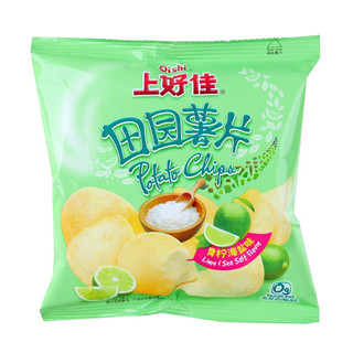 Oishi 上好佳 田园薯片 青柠海盐味 16g*25袋