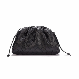 BOTTEGA VENETA POUCH系列 女士迷你手拿包 585852VCPP18803 黑色