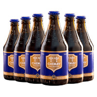 CHIMAY 智美 蓝帽修道院啤酒 精酿  330ml*6瓶