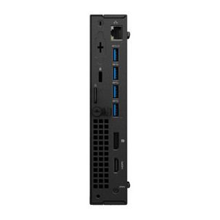 DELL 戴尔 OptiPlex 7070 Micro 27英寸 商务台式机 黑色 (酷睿i7-9700、核芯显卡、16GB、512GB SSD+1TB HDD、风冷)