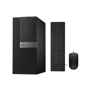 DELL 戴尔 OptiPlex 7070 MT 九代酷睿版 商务台式机 黑色 (酷睿i7-9700、P620、32GB、128GB SSD+1TB HDD、风冷)