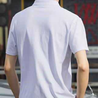 SAIQI 赛琪 男子运动T恤 110765 白色 M