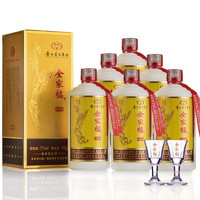 MOUTAI 茅台 集团 酱门经典 酱门酱星 飞天祥云图 酱香型白酒 53度 500ml*6瓶