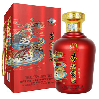 MOUTAI 茅台 茅源酱酒 红酱 53%vol 酱香型白酒 1500ml*2坛 礼盒装