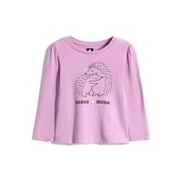 Gap 盖璞 布莱纳系列 731839 女童长袖T恤 刺猬图案 110cm