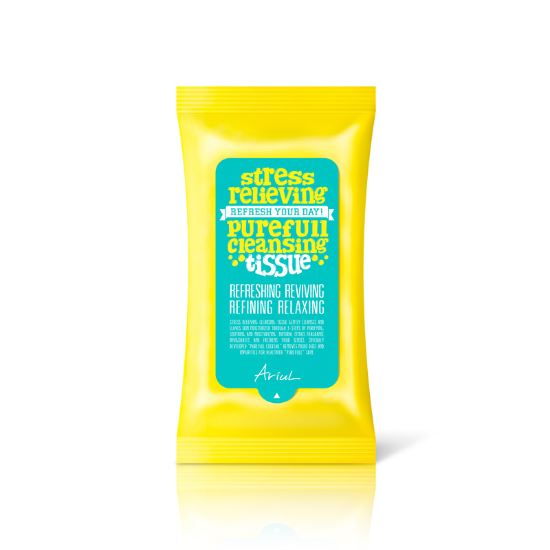 Ariul/艾藜儿纯净洁面卸妆湿巾女深层清洁一次性便携式45片/3包