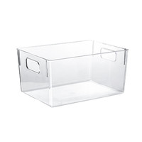 友莱 收纳盒 大号*2个 透明