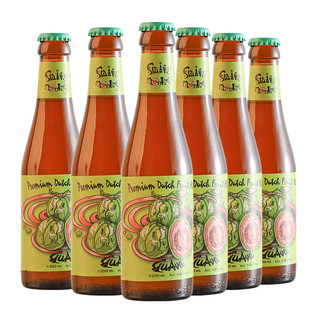 比利时富奇猴果味精酿啤酒草莓椰子百香果覆盆子女士果味酒6瓶装