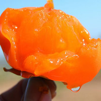 卤城苹果 陕西  临潼 火晶柿子  约3-4cm  15枚装