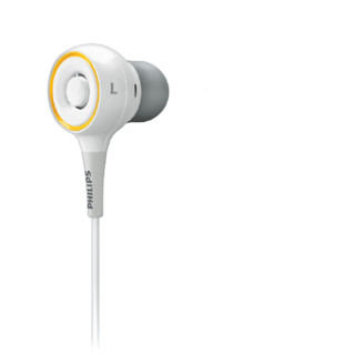 PHILIPS 飞利浦 SHE6000 入耳式有线耳机 白色 3.5mm