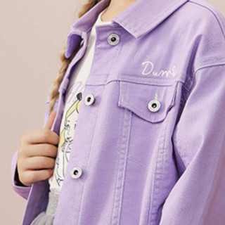 Disney baby DB131IE27 女童牛仔外套 蛋糕紫 100cm