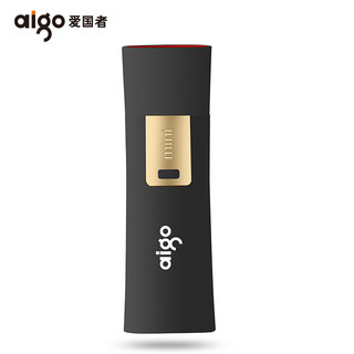 aigo 爱国者 32GB USB3.0 U盘 L8302写保护 黑色 防病毒入侵 防误删 高速读写U盘