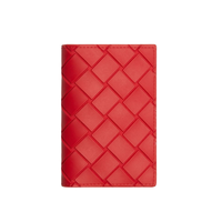 BOTTEGA VENETA 葆蝶家 男女款翻盖卡包 592619VBWL16541 番茄色