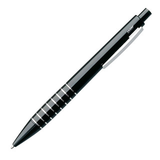 LAMY 凌美 Accent优雅 按动式圆珠笔 黑色 0.7mm 单支装