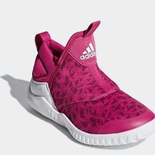 adidas 阿迪达斯 RapidaZen 女童休闲运动鞋 B96347 洋红 30.5码