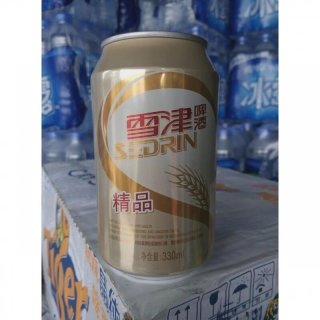 雪津啤酒330ml10度精品易拉罐24罐整箱装24罐整箱