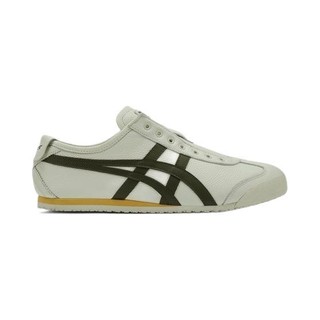 Onitsuka Tiger 鬼塚虎 MEXICO 66 SLIP-ON系列 中性休闲运动鞋 1183B815-101 白色/绿色 37