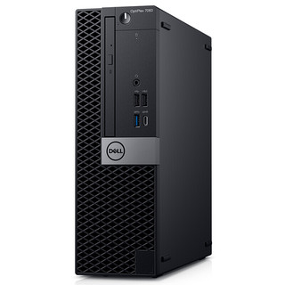 DELL 戴尔 OptiPlex 7070 SFF 九代酷睿版 商务台式机 黑色 (酷睿i7-9700、P1000 4G、32GB、256GB SSD+1TB HDD、风冷)