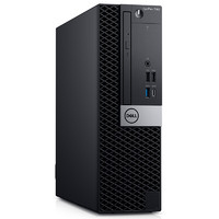 DELL 戴尔 OptiPlex 7070 SFF 九代酷睿版 商务台式机 黑色 (酷睿i9-9900、RX640 4G、32GB、512GB SSD+2TB HDD、风冷)