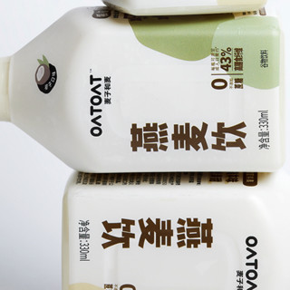 oatoat 0蔗糖 燕麦饮 谷物饮料 原味 330ml*15瓶