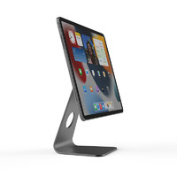 十一号线 新品首发 iPad磁吸支架12.9寸/11寸专用支架子铝合金悬浮桌面支架 深灰色【iPad Pro 11寸专用款】