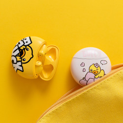 bduck小黄鸭bduck真无线蓝牙耳机k5运动hifi音乐入耳式女迷你可爱耳机