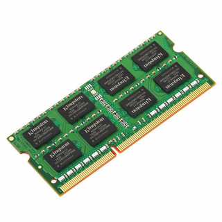 Kingston 金士顿 KVR系列 DDR3 1600MHz 笔记本内存 普条 绿色 4GB KVR16LS11/4-SP