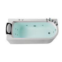 SSWW 浪鲸 2262 亚克力浴缸 右裙 1.6m 按摩款