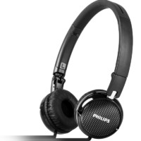 PHILIPS 飞利浦 FS3BK 压耳式头戴式有线耳机 黑色 3.5mm