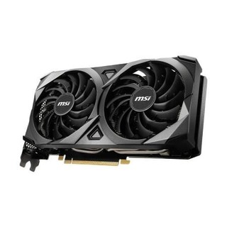 MSI 微星 GeForce RTX 3060 Ti VENTUS 2X 8G OC 显卡 8GB 黑色